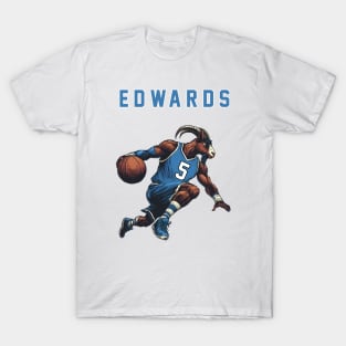 Anthony Edwards Goat Timberwolves T-Shirt